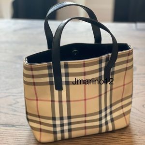 Burberry Novacheck Mini Tote!